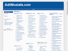 Tablet Screenshot of adilmustafa.com